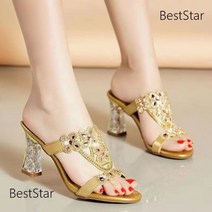 BestStar 샌들 패션여성화 화려한샌들 유럽풍 여름
