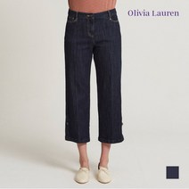 올리비아로렌 배색 스티치 와이드팬츠 VOCMPWF7231