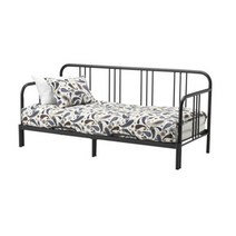 이케아 FYRESDAL 데이베드침대 프레임, 블랙