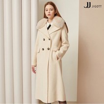 JJ지고트 폭스 칼라 울 더블 코트 GMCA0CT51