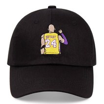야구모자 NBA 골든스테이트 워리어스 통합 우승을 차지했다 듀랜트 남성 여성 헌팅캡 썬바이져 농구공 2777168886, 코비 뒷모습 블랙