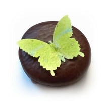 15 Yellow Green A1 Edible Wafer Paper Butterflies Medium 2” Butterfly Cake Cupcake Toppers Decoratio, 1