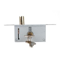 미아키(매입키)M-200 좌우겸용 / 강화유리문 상단 잠금장치 강화유리정 강화유리문키 유리 출입문 도어락 열쇠 자물쇠 보조키 걸쇠, 기본