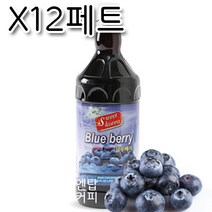 스위트코리아 농축액/1L/액상 음료베이스/세븐스토리, 1000ml, 12개