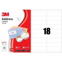 [바보사랑] 3M 주소용라벨 21518 100매, 상세 설명 참조, 상세 설명 참조, 상세 설명 참조
