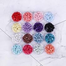 짱패브릭 10개) 5mm 2구 미니단추 16color 인형단추, 04 베이비블루