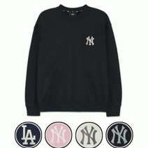 [엔터식스]MLB MLB 클래식 모노그램 그라데이션 빅럭스 오버핏 맨투맨 3AMTM02343AMTM0234