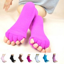 여닝협력업체 수면 발가락양말 발가락 스트레칭 발피로회복 발가락수면양말