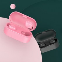 QCY T1S 블랙 핑크 무선 블루투스5.0 이어폰 (당일출발)