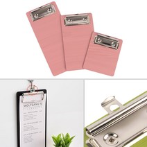 우드 영수증 빌지 꽂이 메뉴 주문 클립 보드 홀더 카페 음식점 레스토랑, 기본, 160/연두