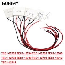 TEC1-12706 12712 열전기 냉각기 펠티어 40*40MM 엘레멘트 모듈, 02 Thermometer White