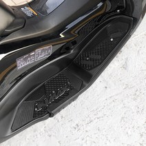 ﻿21-23 야마하 NMAX 발판 튜닝 사이드 가드 스텝 플레이트, Black - 블랙