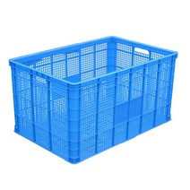 사과박스 배 플라스틱 상자 계육 의류 물류 대형 화물, 520 바구니 외경 510x355x310녹색