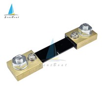 전압계 DV817Y DC 7-250V 1A 5A 디지털 전류계 LCD 듀얼 디스플레이 전압 패널 앰프 볼트 게이지, 07 100A Shunt