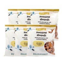 홀랜드앤바랫 그랩 엔 고 아몬드 30g Holland & Barrett Grab n Go Almonds, 6팩