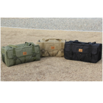 캠차 캔버스 멀티 캠핑가방, 블랙, 4개