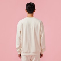 [JAJU/자주] 남 탄탄 스웨트 셔츠_아이보리