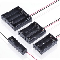 가민 18650배터리 리튬이온 보호회로형 배터리 건전지 충전지 3250mAh, 18650배터리 홀더 4구(병렬)