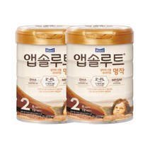 프리미엄 아기 분유 명작 2단계 800g X 2캔 (6개월 ~ 12개월) POWDEREDMILK DHA HMO MFGM 아기 신생아 미만 분유 모유 구성성분, 본상품