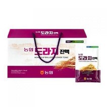 충북인삼농협 도라지진액 70ml 30포 홍삼 국산 사포닌, 단품