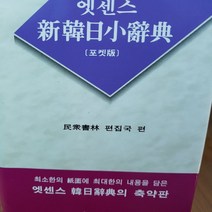 엣센스 한일소사전/민중