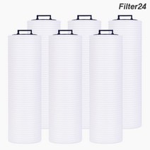 듀벨 F15 수도애 연수기 호환 리필필터-고급형 6개/순정대비 두꺼워진 필터 [20％ UP]