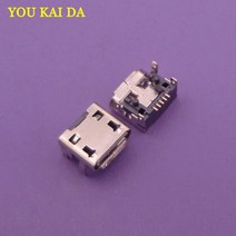 100 개/몫 JBL 플립 3 블루투스 스피커 마이크로 Usb 충전 커넥터 플러그 소켓 포트 전원 5 핀 교체 수리, 한개옵션0
