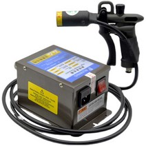 이오나이저 제전건 이온건 정전기 먼지제거기 에어건, 블랙