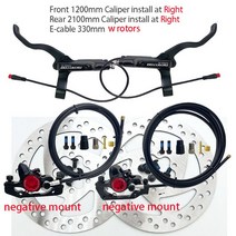 전동 유압 자키 세트 작기 작키 잭 에어 펌프 전자 자전거 전기 스쿠터 오일 유압 디스크 브레이크 전원 차, 15 set13