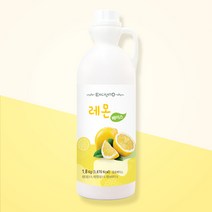 [엔칸토] 레몬베이스 카페 수제청 과일청에이드 음료베이스 (1.8KG) 12112