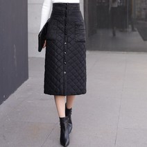 골프 패딩 치마 담요 스커트 롱스커트 랩스커트 방한 겨울 롱치마 여성 이즈 바지 빅사 15