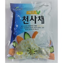 월산식품 50년 전통 굵은 천사채, 1kg, 10개