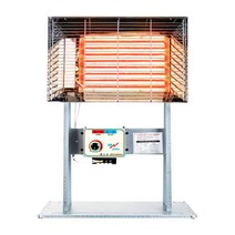 대성정밀 국산 현장용 반사판 스탠드 히터 온도조절 난로 5kw