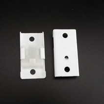 커튼레일설치 미니커튼봉 암막 벽 천장 커튼레일 압축봉 10pcs 측면 장착 브래킷 고정 상단 설치 커튼 트랙 레일 액세서리 코드, 10pcs top clamping