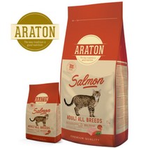 고양이사료 아라톤 어덜트 연어1.5KG 건식 반려묘사료-피엠에스무료배송