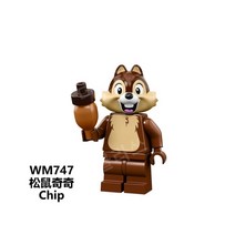 토이스토리 쿠키런 자유의여신상 스타워즈 블록 미니 피규어 레고호환 블럭, WM747 다람쥐 치치