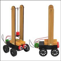 브레드보드 진자운동 자석으로 가는 자동차