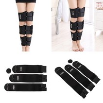 마트498 다리보정벨트 블랙 L 다리교정 고관절교정 다리모양 휜종아리 가정용품 휜다리