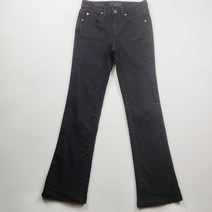 게스 청바지 부츠컷 흑청 데님 스판 블랙진 사이즈24