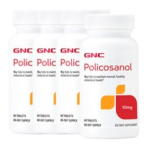 지앤씨 폴리코사놀 10mg 60정 x4, 4개