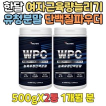 한달 여자근육량늘리기 고단백저지방 단백질보충제WPC 성인 하루한끼 프로틴쉐이크 운동보조제 WPC 유청분말 헬스보조제 헬스단백질 근육만들기 건강보조제 단백질가루 WHEY