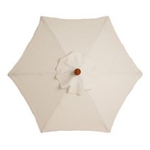 낚시 파라솔 2/2.7/3m UV 보호 우산 커버 정원 방수 비치 캐노피 교체 6/8 갈비, CHINA, Beige_2M 6Ribs, Beige+2M 6Ribs