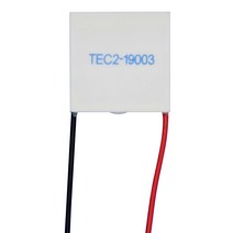 TEC2-19003 열전 쿨러 펠티어 30X30mm 19 003 두 요소 모듈 전자 냉각 시트, 보여진 바와 같이, 하나