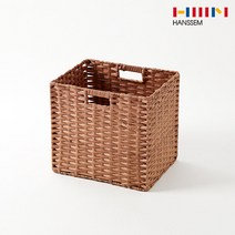 한샘 볼드 라탄 패턴 바스켓 대 브라운 3P세트, 단일/상품, 3개