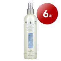 리암마켓 Biosilk 바이오실크 강아지용 모이스처라이징 워터리스 샴푸 스프레이 237ml 1팩, 6팩
