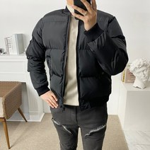 구스마켓 남성용 따뜻한 웰론 항공 패딩 점퍼