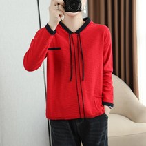 루즈핏 후드티 봄계절 여성 순면 코튼 후드맨투맨 풀오버 캐주얼상의 와이드 솔리드 무지 긴소매코트 4039584746