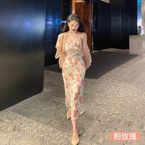 꽃무늬원피스 상견례옷차림 결혼식하객룩 키작녀 청 트렌치 원피스 아나운서 아이유 서른아홉손예진옷 신사와아가씨조사라옷 130