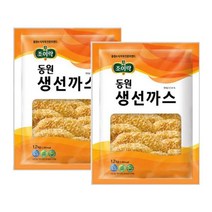 동원 더원잇 생선까스 1.2kg x 2개