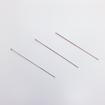 T핀 티핀 T자핀 구자말이3050mm(5g)비즈공예 팔찌만들기 목걸이만들기 악세사리부자재, OR(실버)